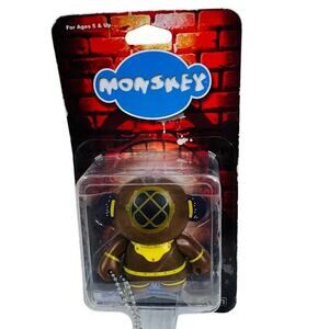 5 for $25| Bigatron Monskey Jauqua Keychain Collectible Urban Vinyl Figure‎ 2.5"